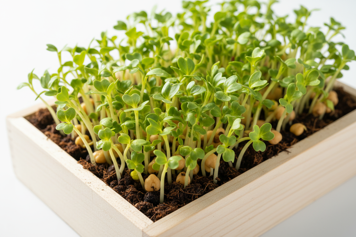 Chickpea (Chana) Microgreens