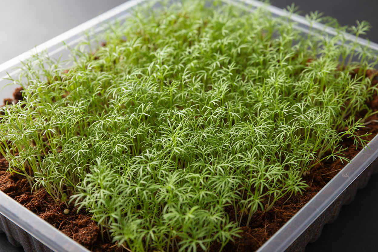 Fennel (Saunf) Microgreens