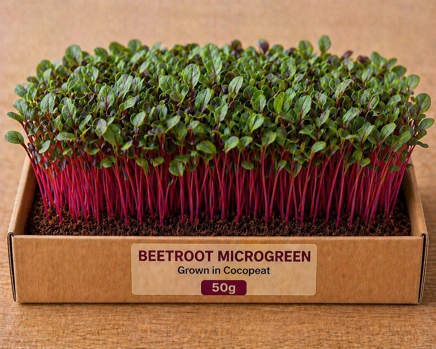 Beetroot Microgreens 50 gm Pack