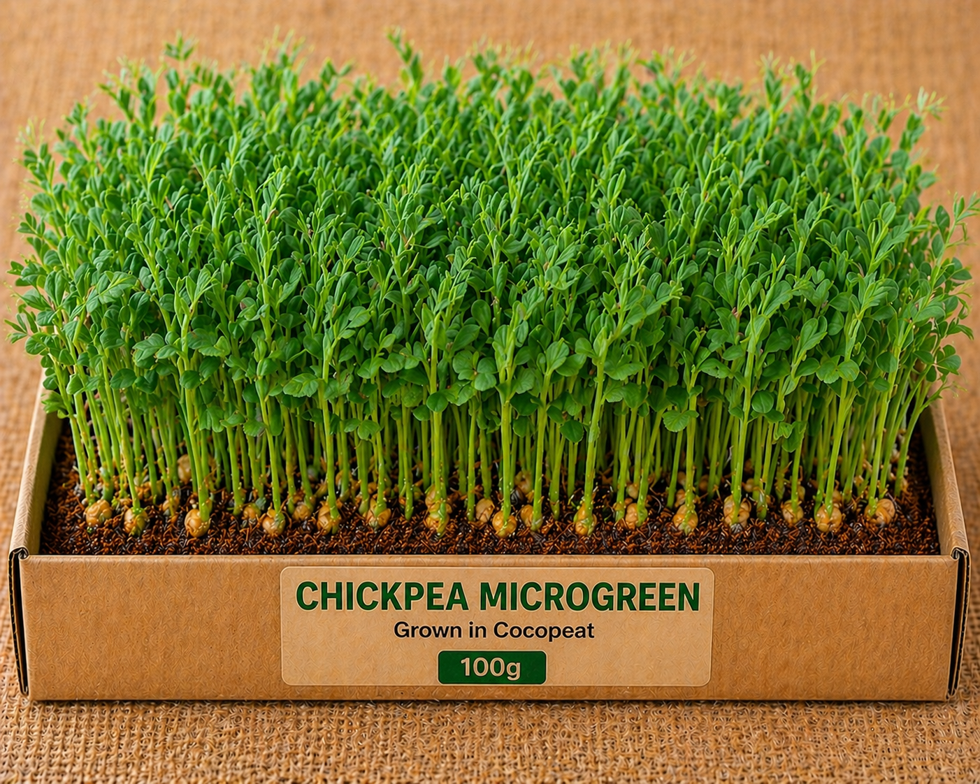 Chickpea (Chana) Microgreens 100 gm Pack