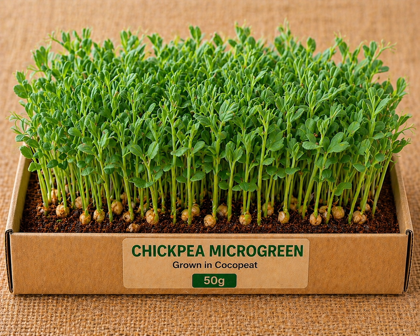 Chickpea (Chana) Microgreens 50 gm Pack