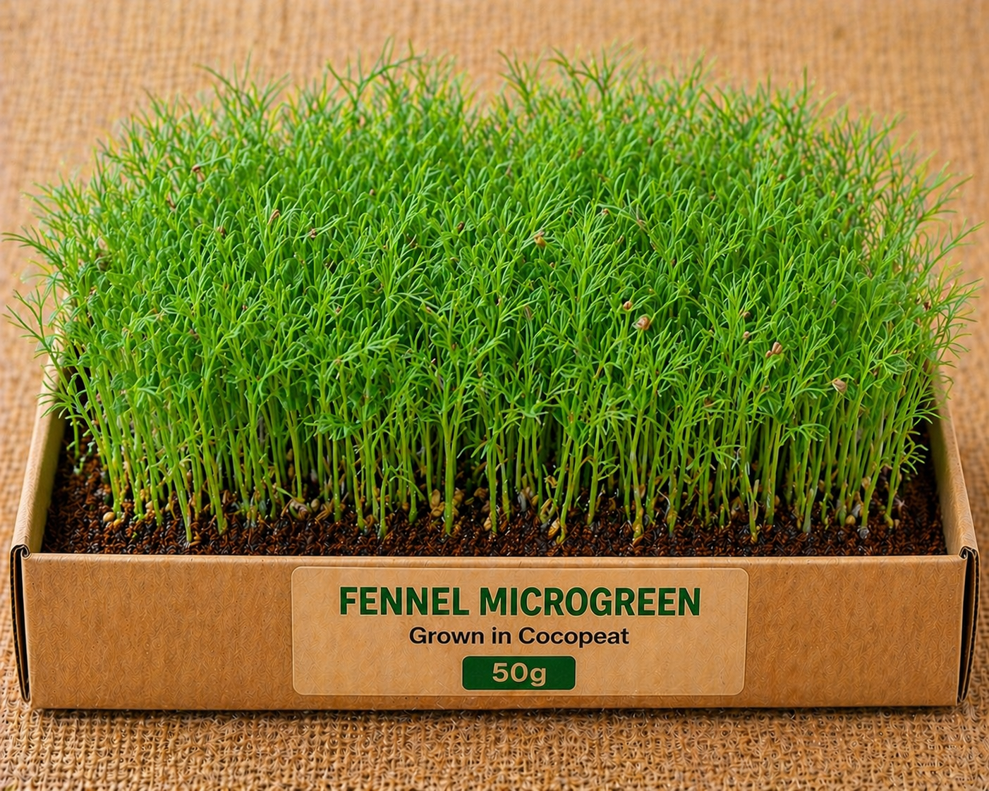 Fennel (Saunf) Microgreens 50 gm Pack